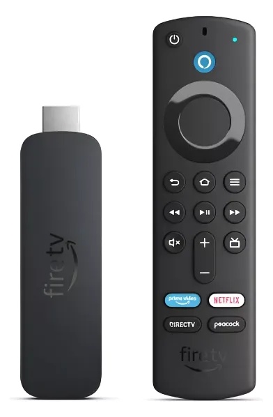 Fire TV Stick 4K com Alexa | Wi-Fi 6 | Original e Lacrado