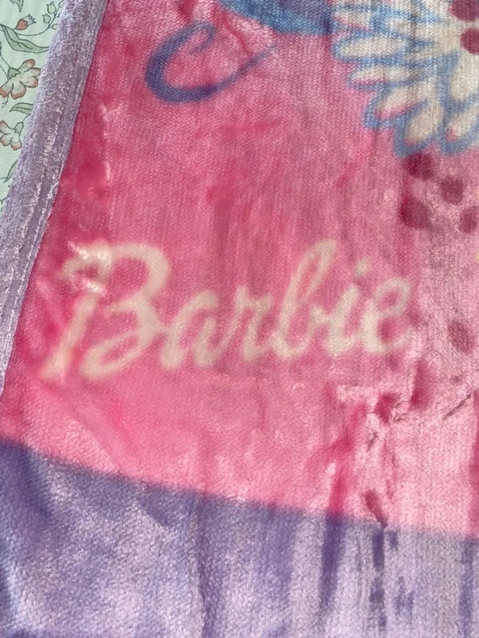 Cobertor infantil Barbie