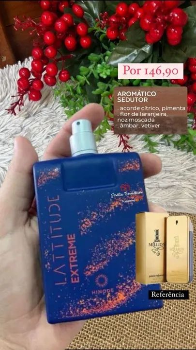 Perfume Latitude Extreme Hinode 100ml