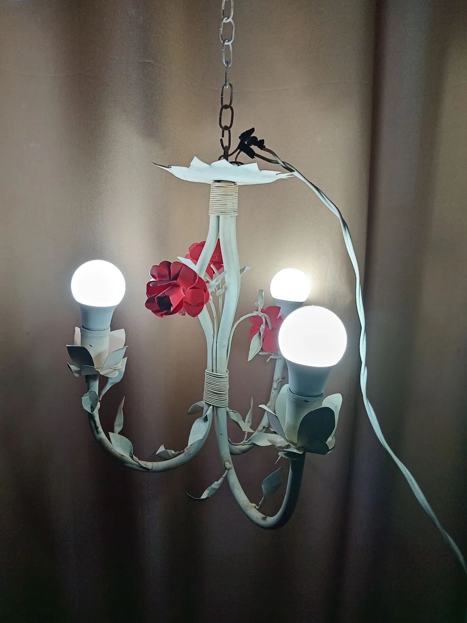 Lustre Decorativo Floral Vintage - Foto 5