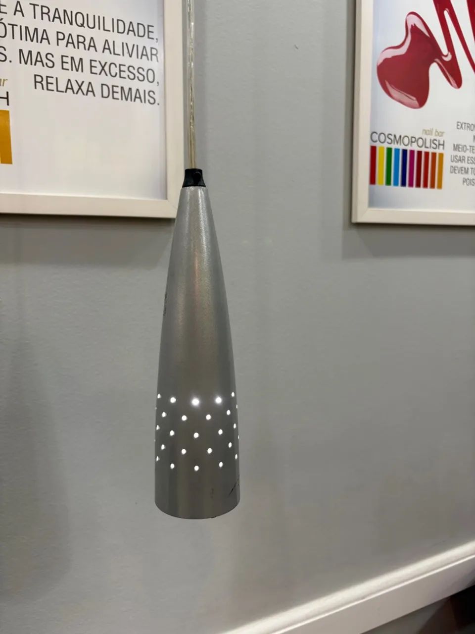 Luminária Pendente Moderna - Iluminação de Design (total de 6)