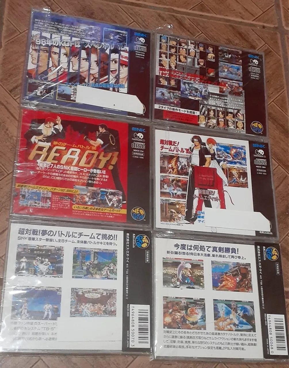 Coleção Neo Geo CD - King of Fighters e Samurai Spirits - Foto 2
