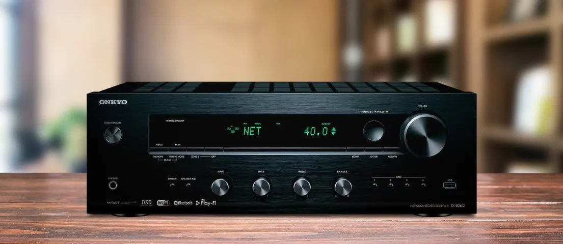 Receiver estéreo Onkyo TX-8260 Wifi Chromecast - Bluetooth
