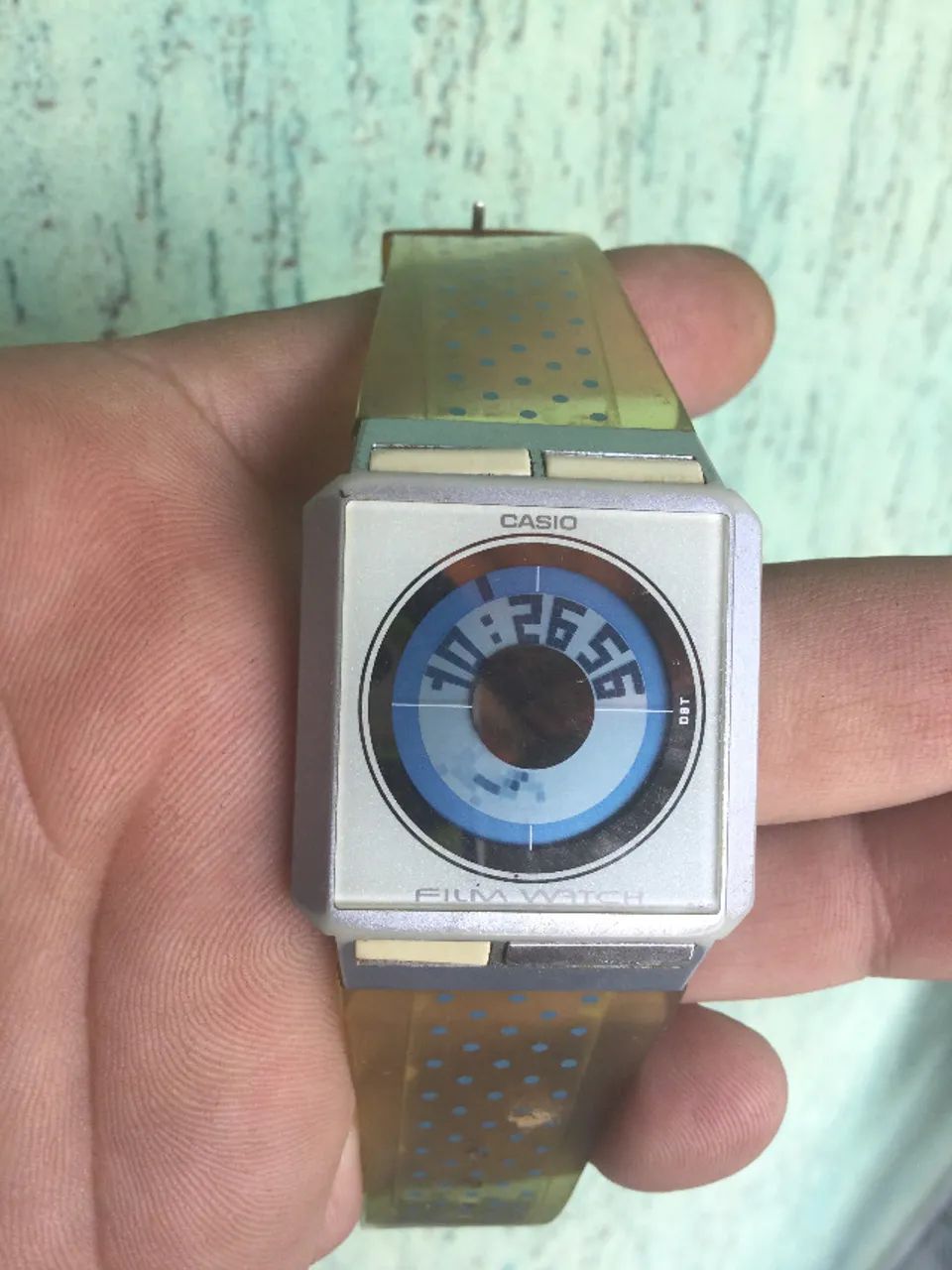 reogio antigo e raro casio film watch fs-02 - Acessórios - Jardim