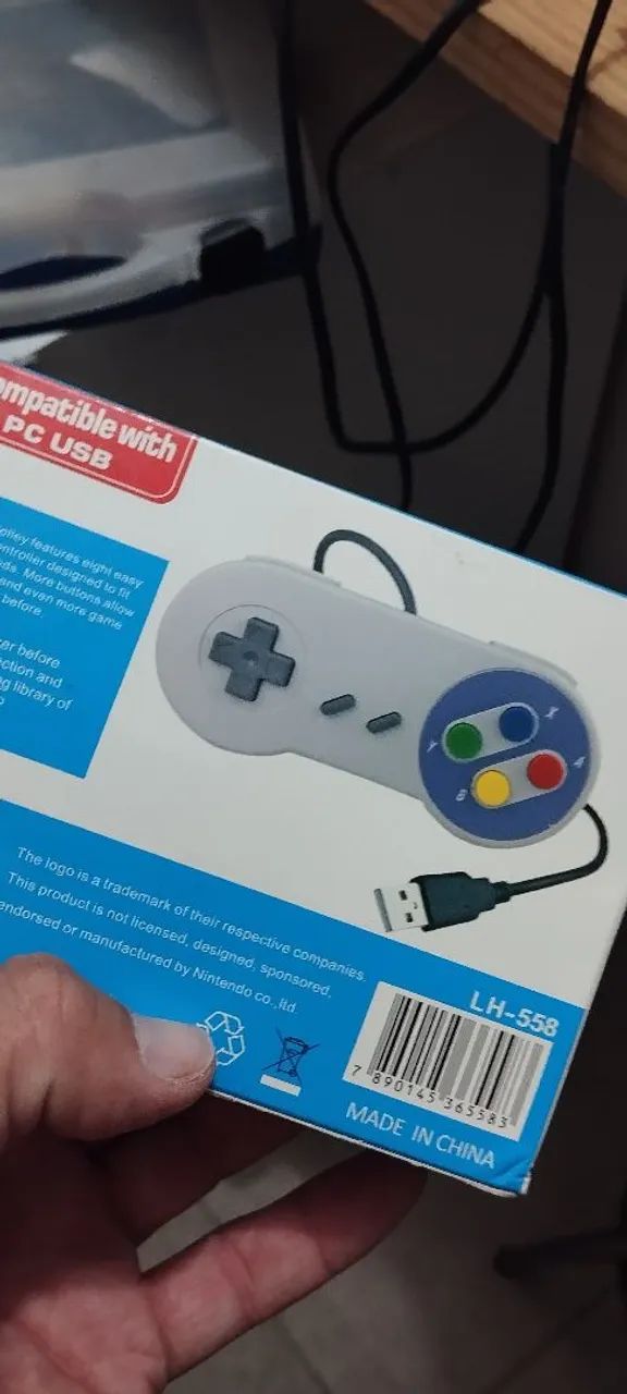 Controle usb SNES  - Foto 2