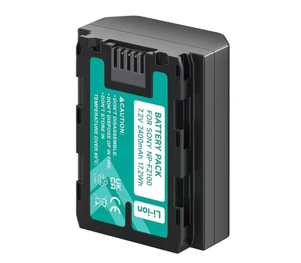 Bateria Np-Fz100 Palo 2400 Mah Sony Fx30 A7Iii A9 A6700 Fx30 A9R A7Riii A7Cii Zve10 Mkii - Foto 3