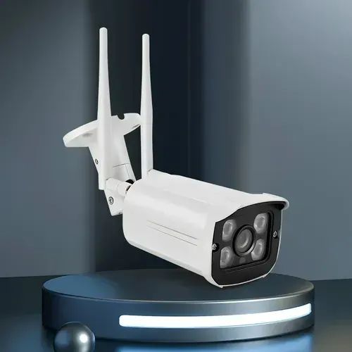 Câmera De Segurança Ip Wifi Externa 2 Antenas A Prova D'água - Foto 2