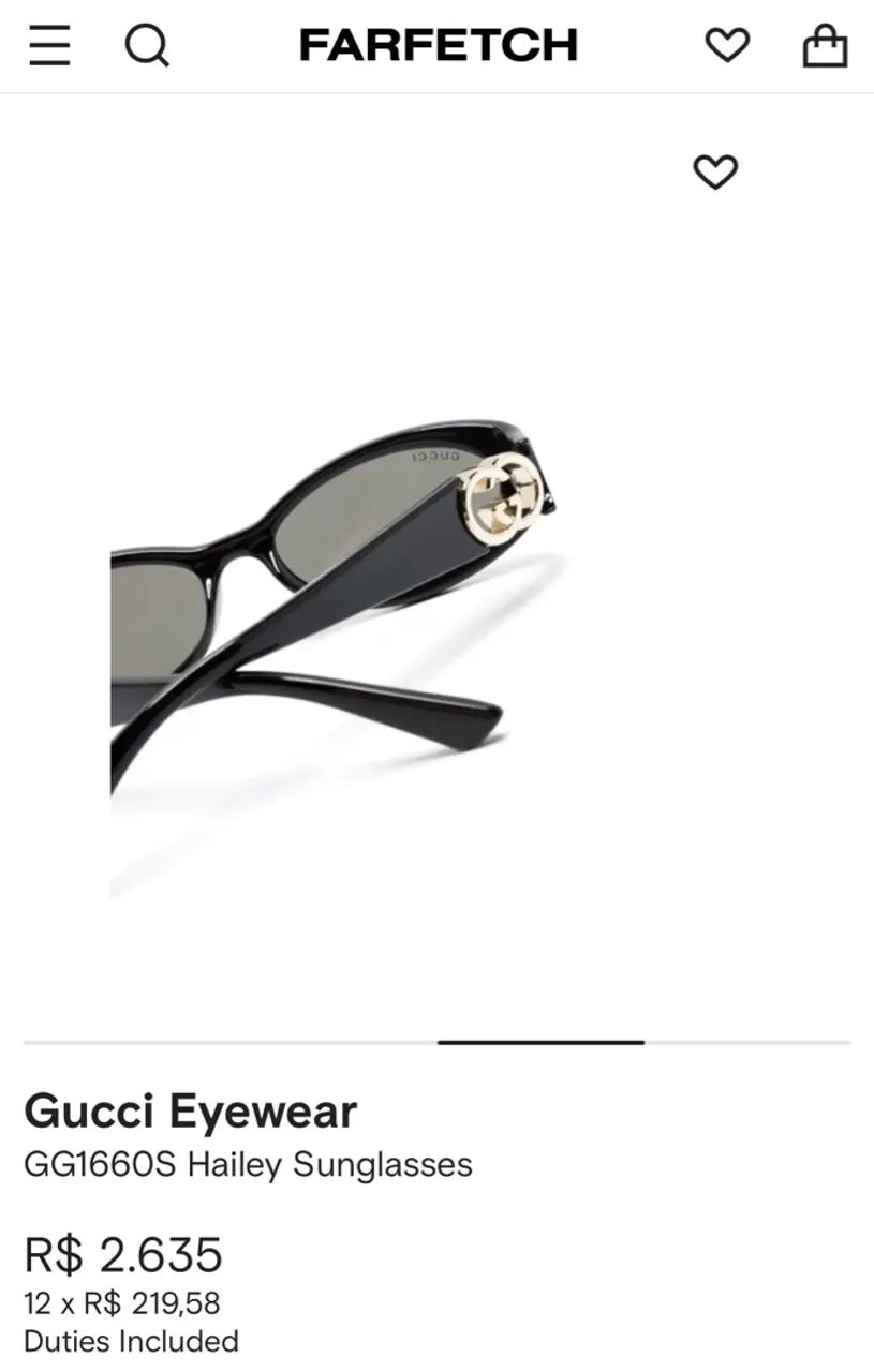 Óculos Gucci  - Foto 2