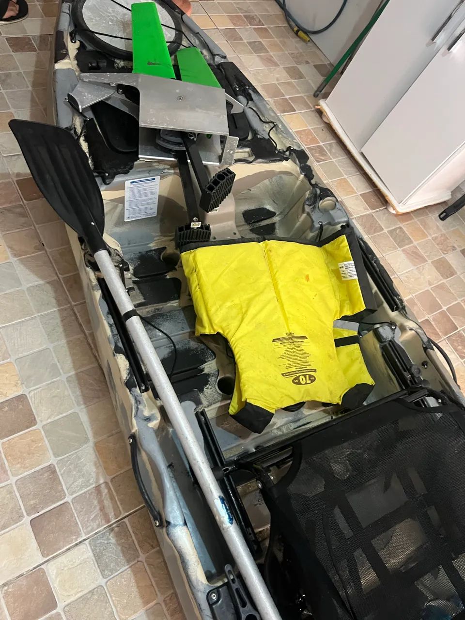 Caiaque Iron com pedal Cross drive - Foto 4