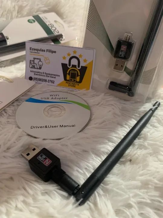 Adaptador Wi-Fi USB Novo Imperdível!