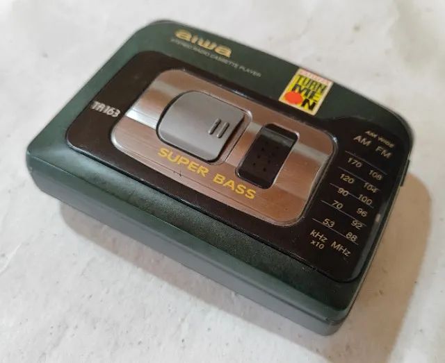 Walkman Aiwa HS-TA163W - Raridade