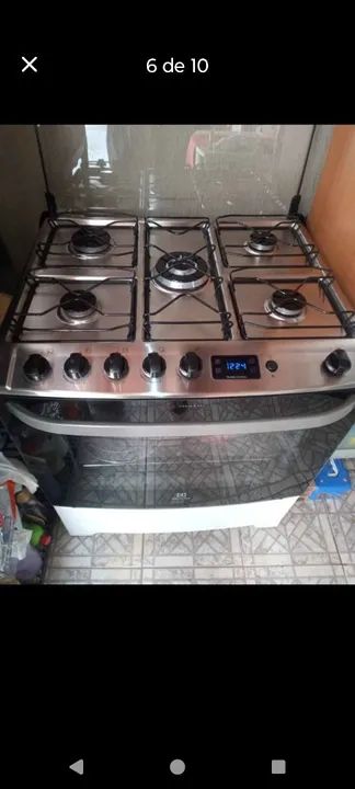 Fogão Eletrolux, com timer e corta gás segurança para suas crianças  - Foto 2