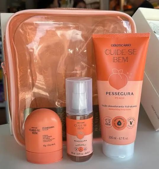 Kit Presente Cuide-se Bem Pessegura - O Boticário - Foto 2
