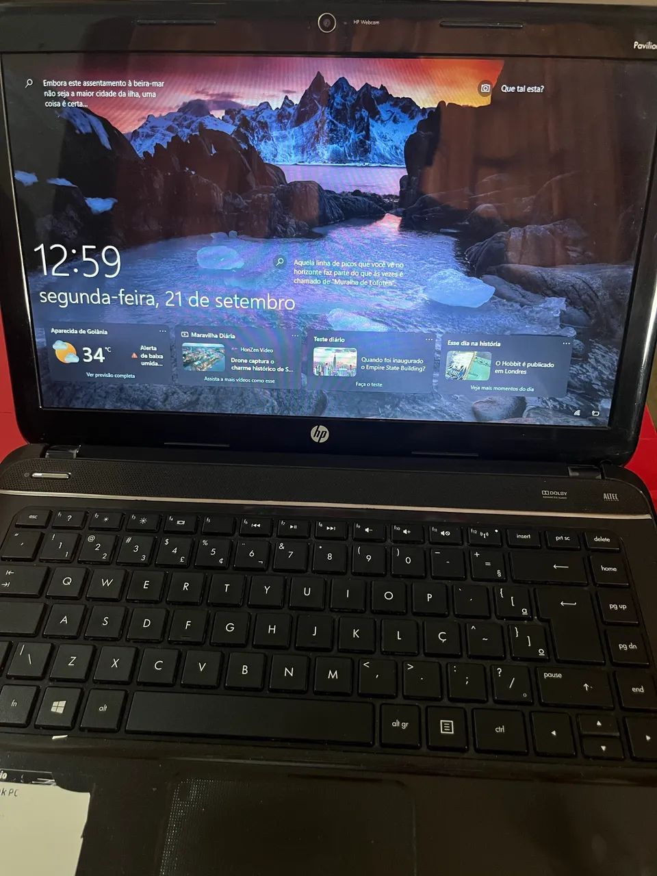 VENDO NOTEBOOK HP