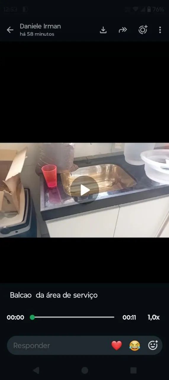 Dois Balcão com cuba para cozinha e área de serviço  - Foto 2