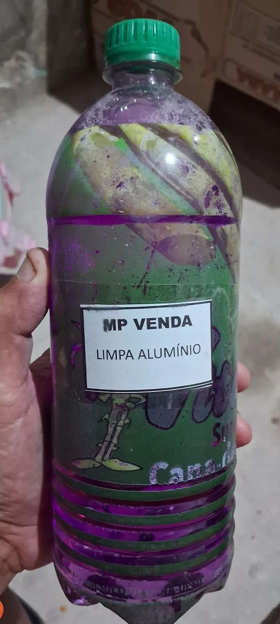 LIMPA ALUMÍNIO POTENTE  - Foto 2