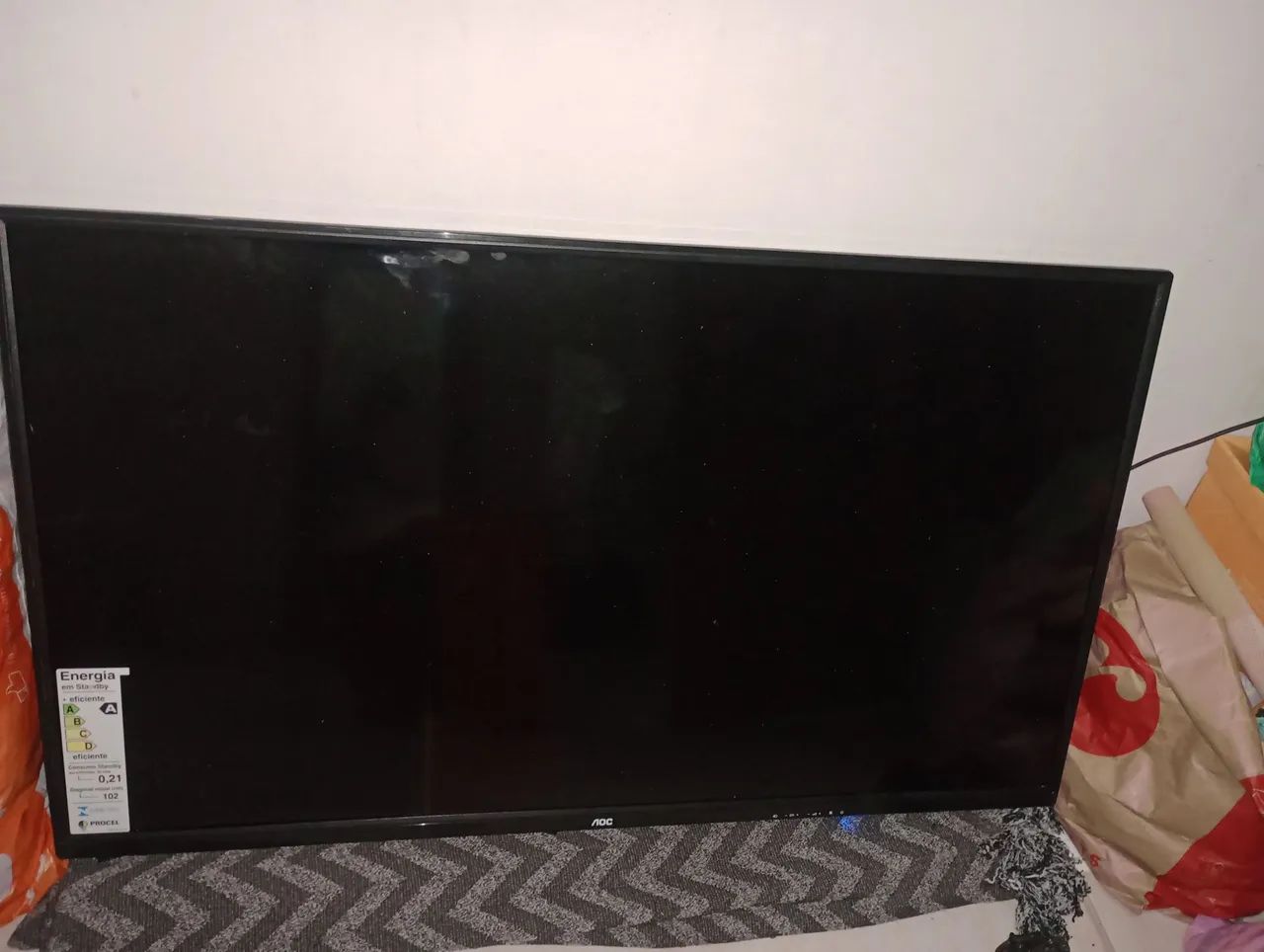 TV AOC 40 POLEGADAS. não é smart, aceito trocas!!