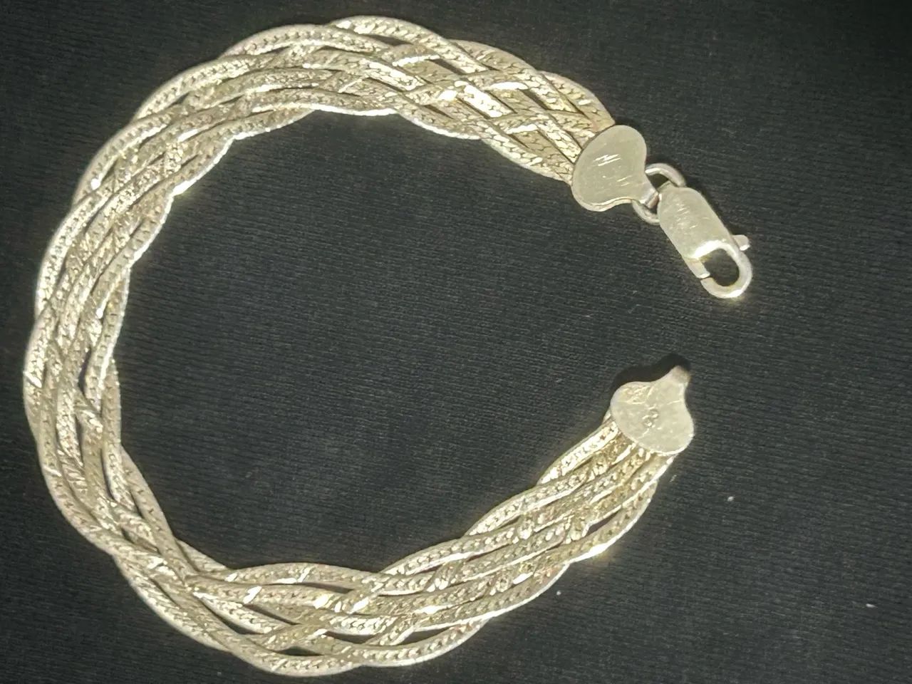 pulseira de prata