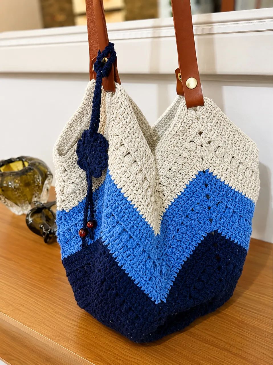 Bolsa de crochê  - Foto 2