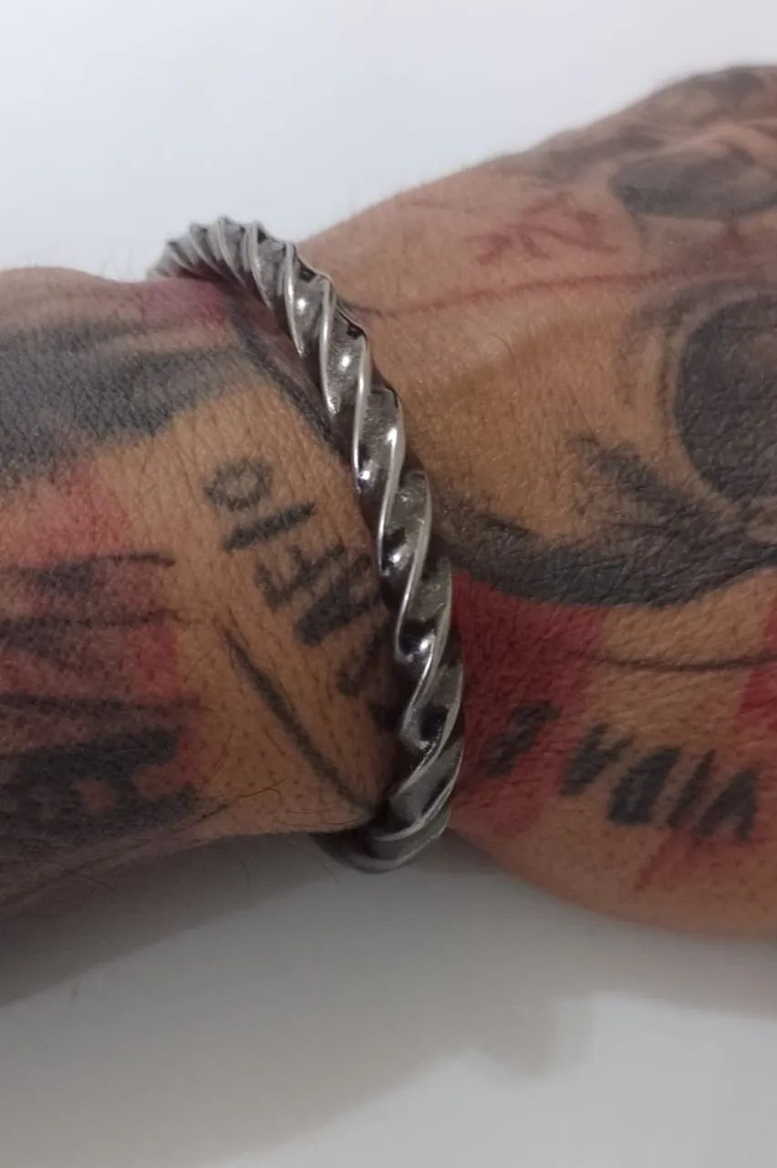 Bracelete Viking Aço Inoxidável - Foto 2