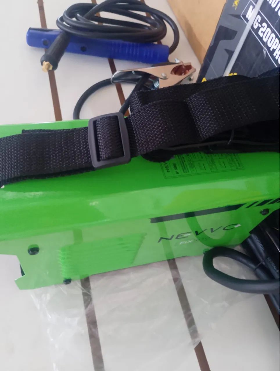 MÁQUINA DE SOLDA MMA BIVOLT 140AH - Foto 2