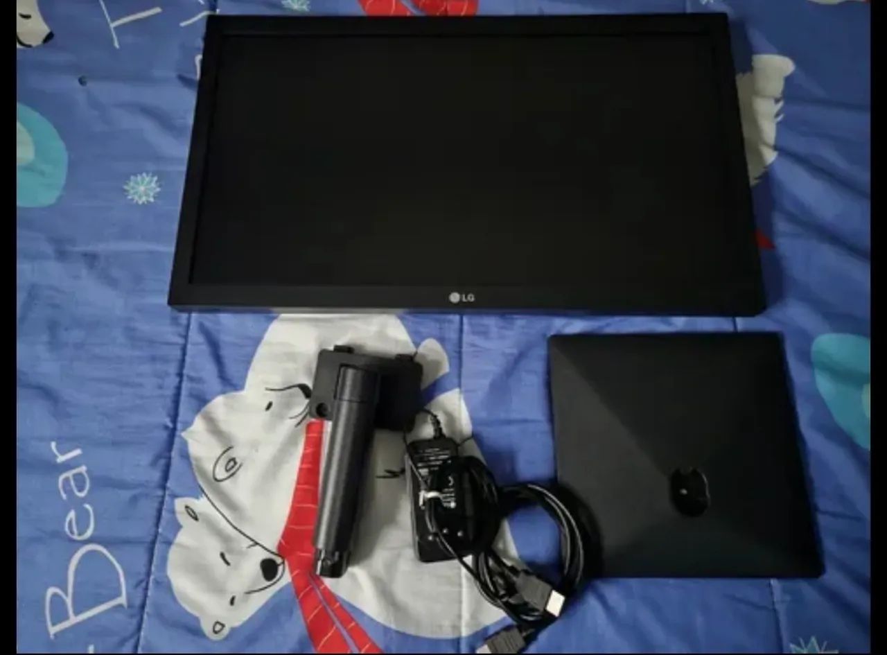 MONITOR LG + BRAÇO ARTICULADO - Foto 4