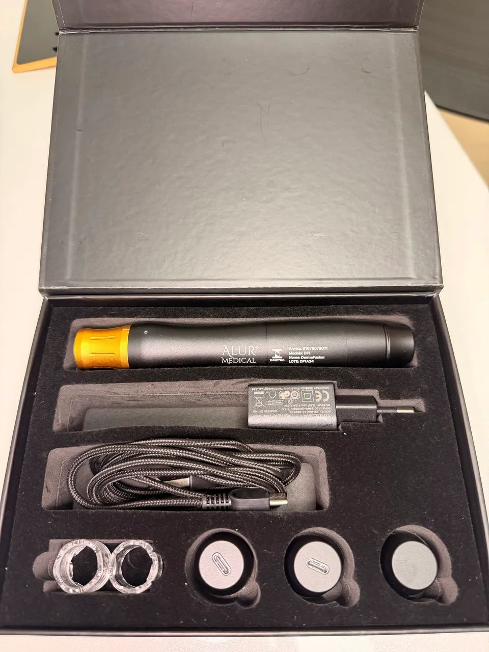 Caneta microagulhamento infusão automática Alur - Foto 3