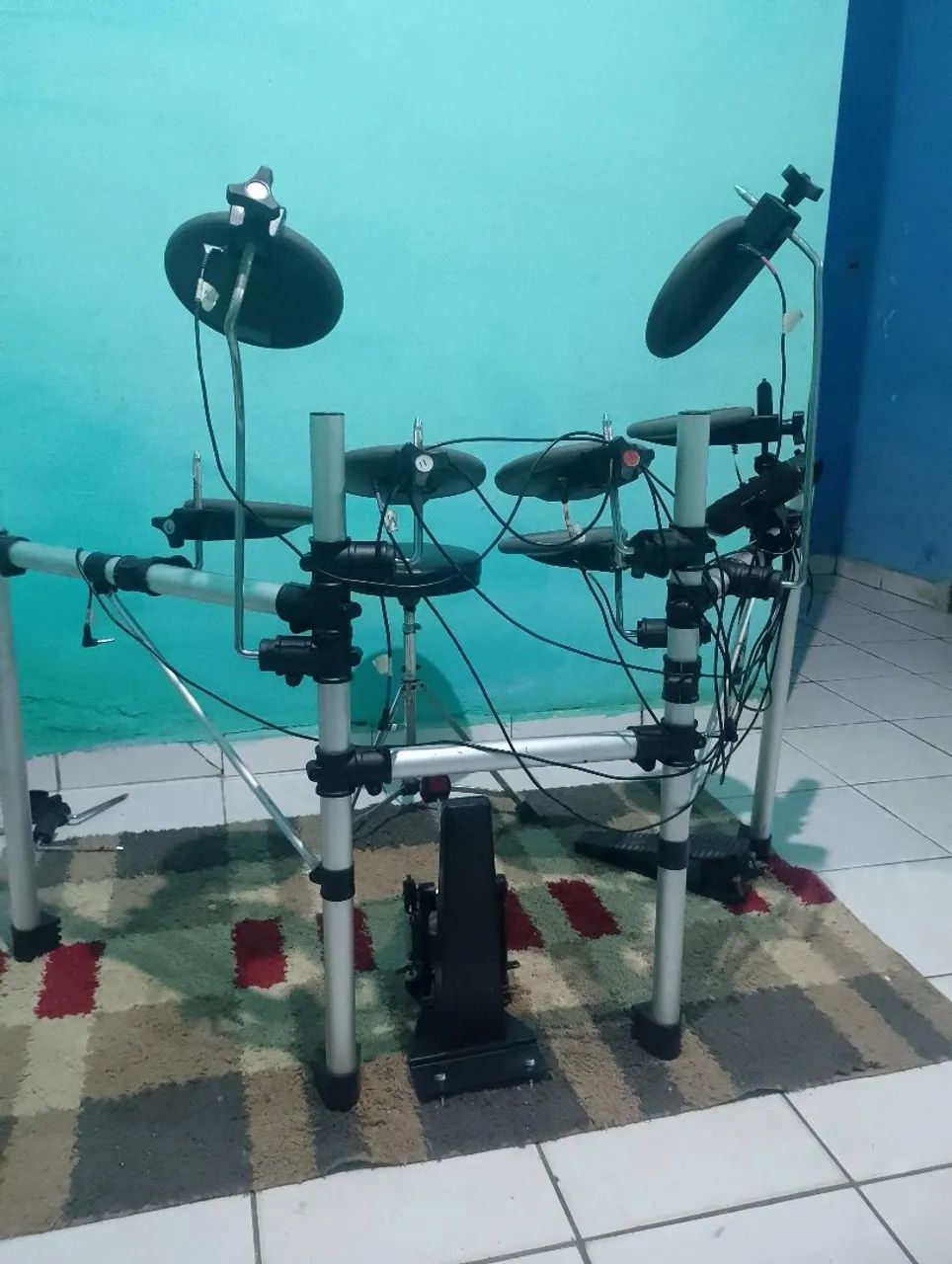 Bateria eletrônica alesis nitro  - Foto 5