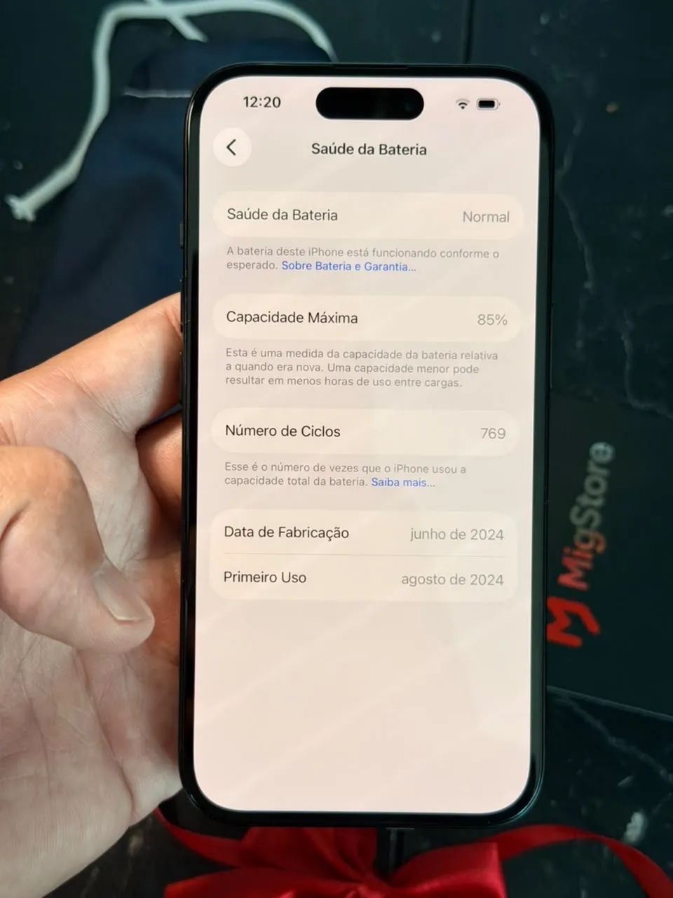 IPHONE 15 128gb 85% - Foto 2