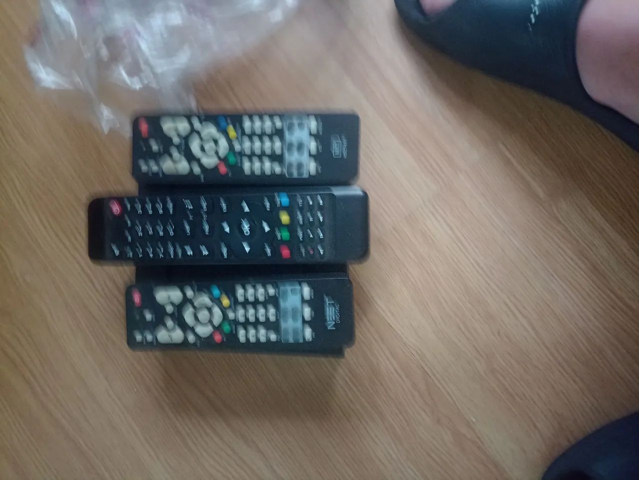 Aparelho e controles 