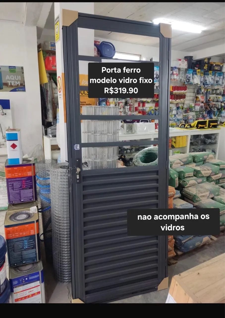 Porta ferro 0,80x2,10