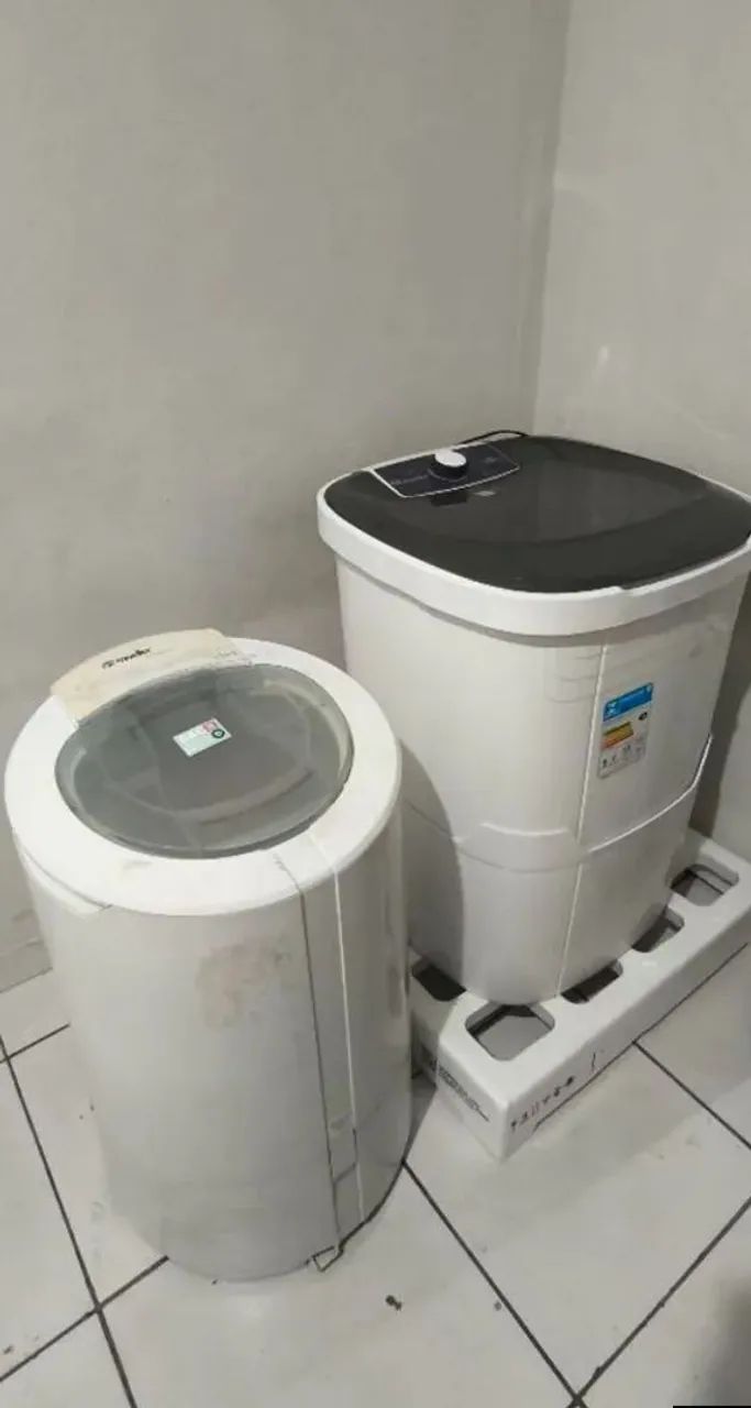 Máquina e centrifugadora 