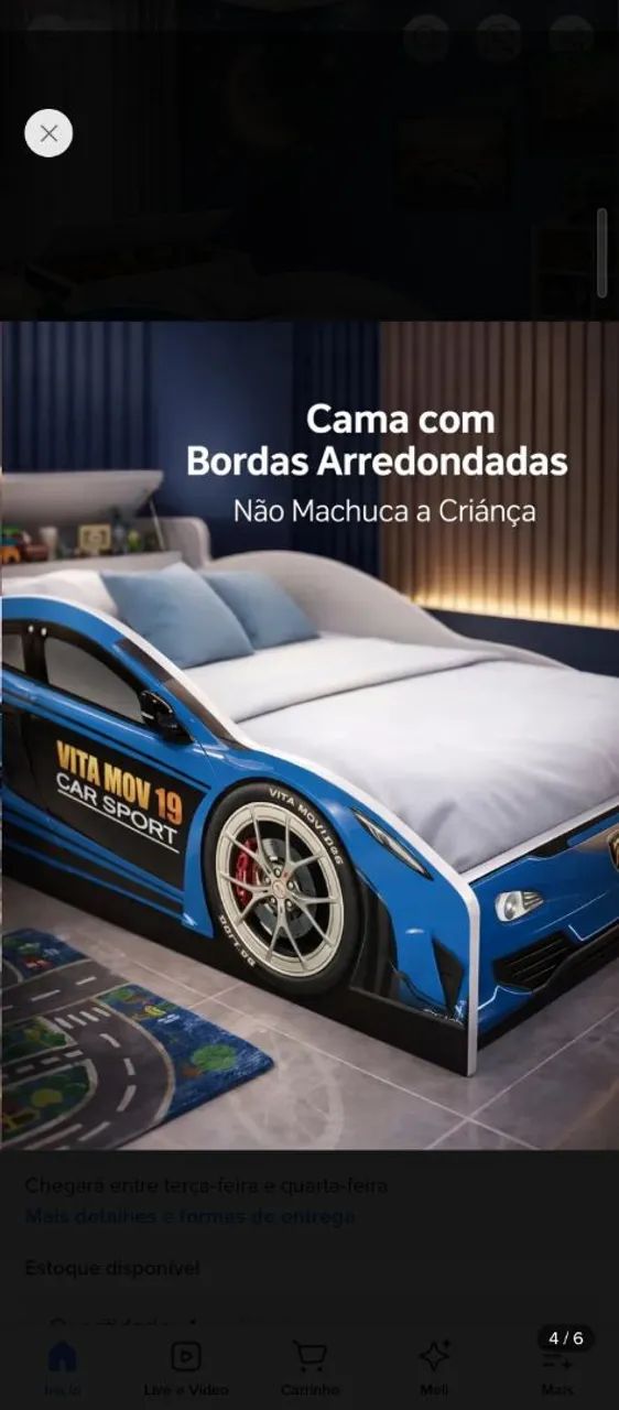 Cama juvenil 