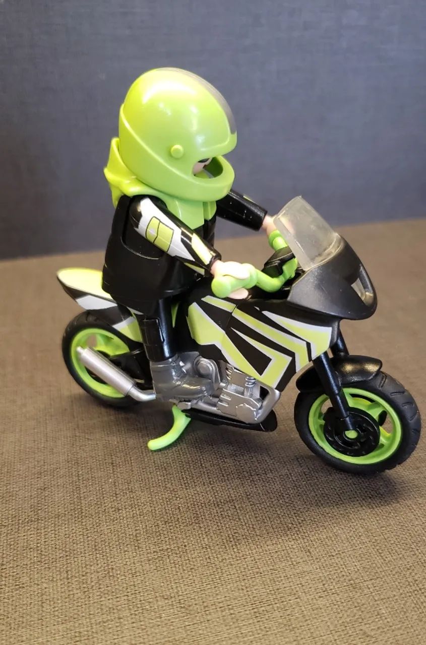 Playmobil Moto e motociclista - Foto 5
