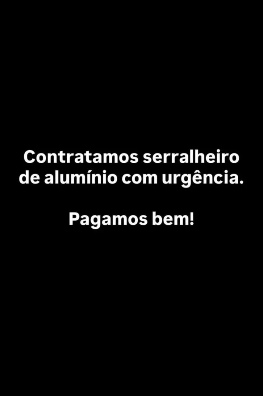 Procuro serralheiro 