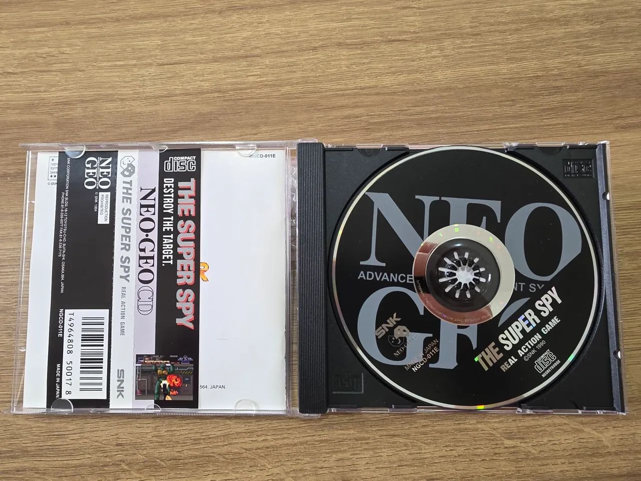Jogo The Super Spy Neo Geo Cd Prensado de qualidade - Jogos de