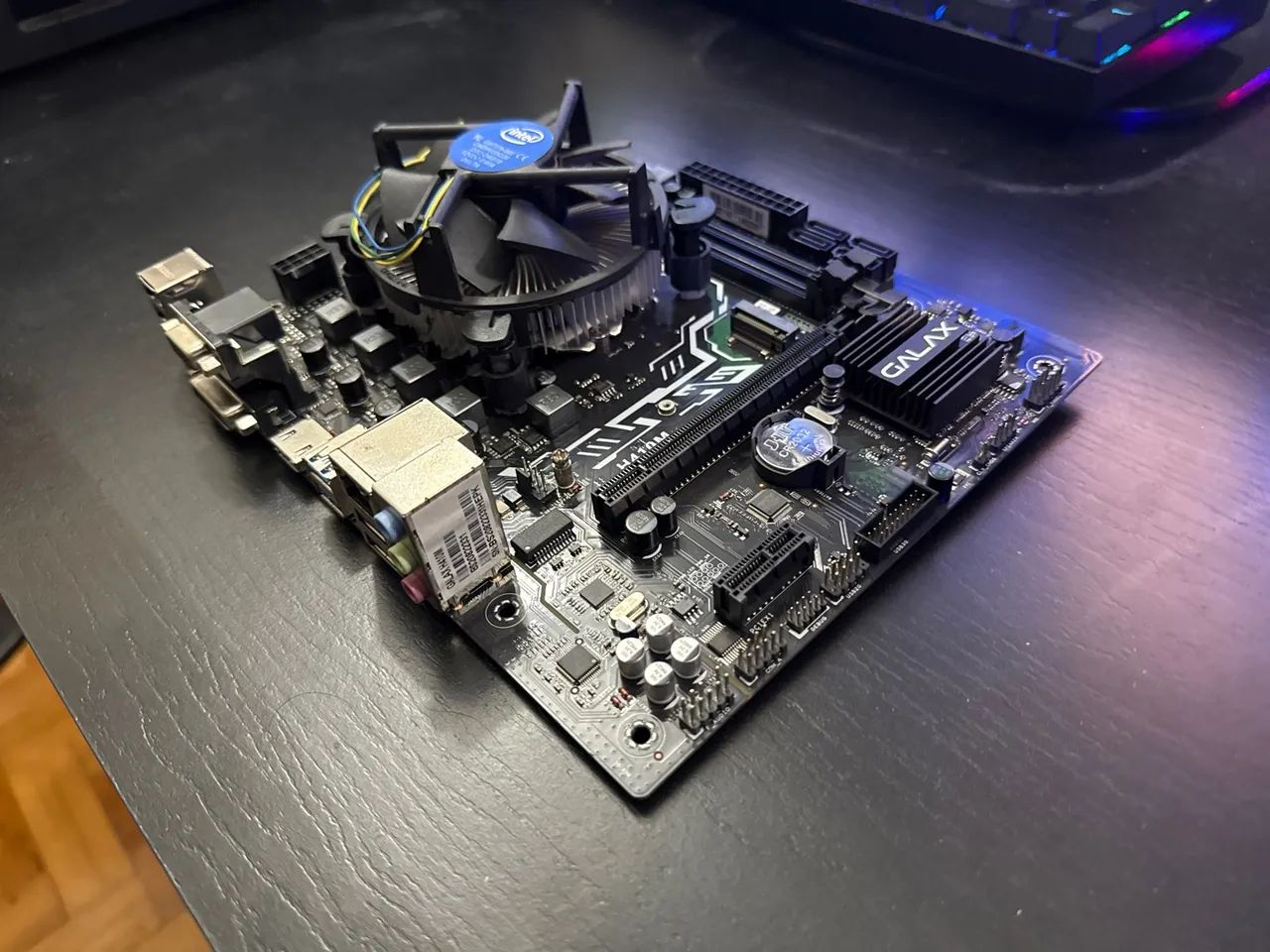 Kit I3 10100F + Placa mãe Galax H410M - Foto 4