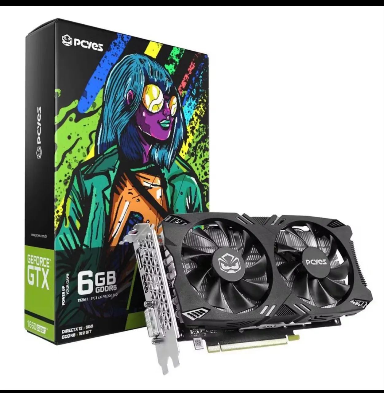Placa de vídeo GTX 1660