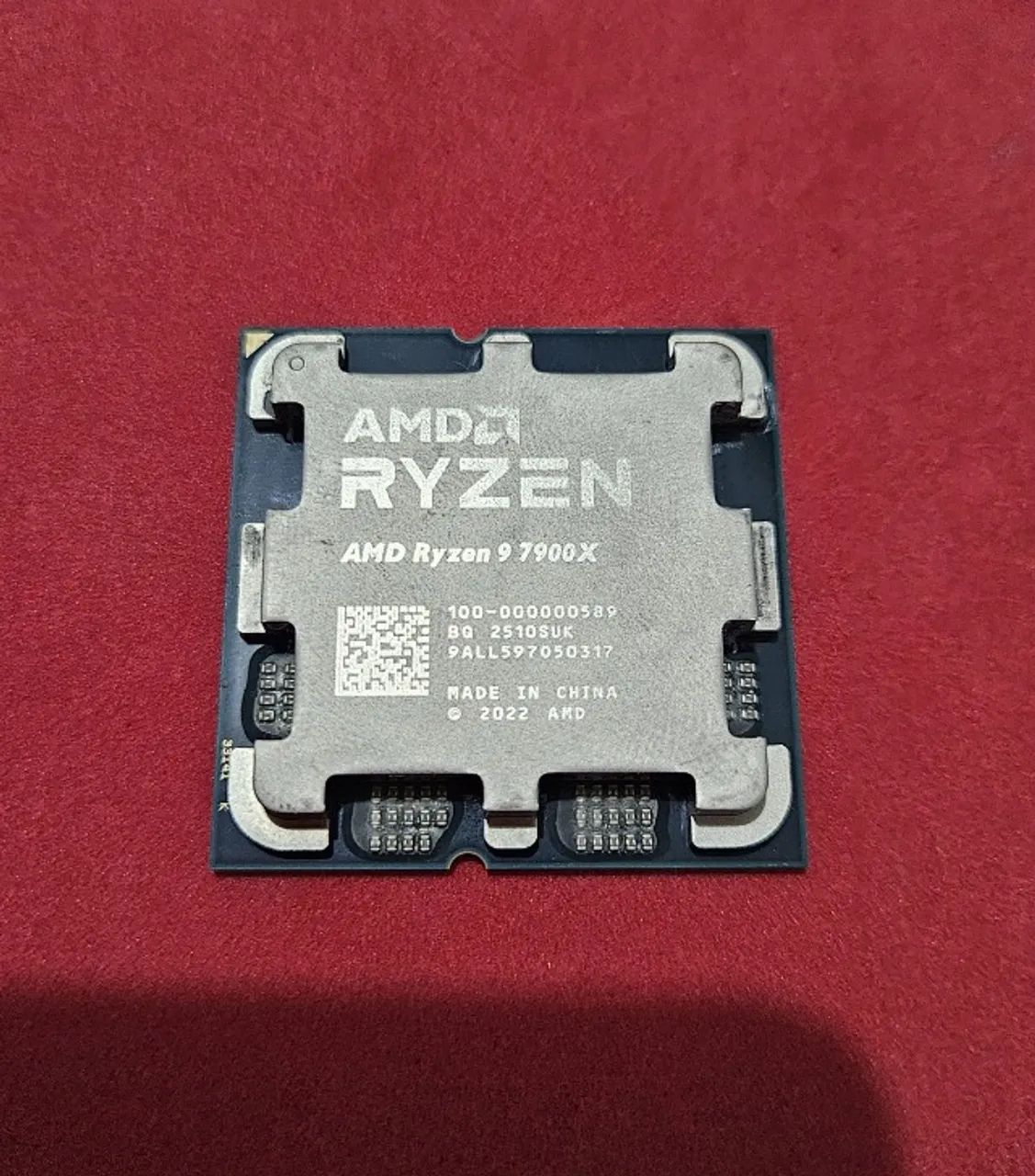 Processador AMD Ryzen 9 7900X, 12-Core, 24-Threads, 4.7GHz (5.6GHz