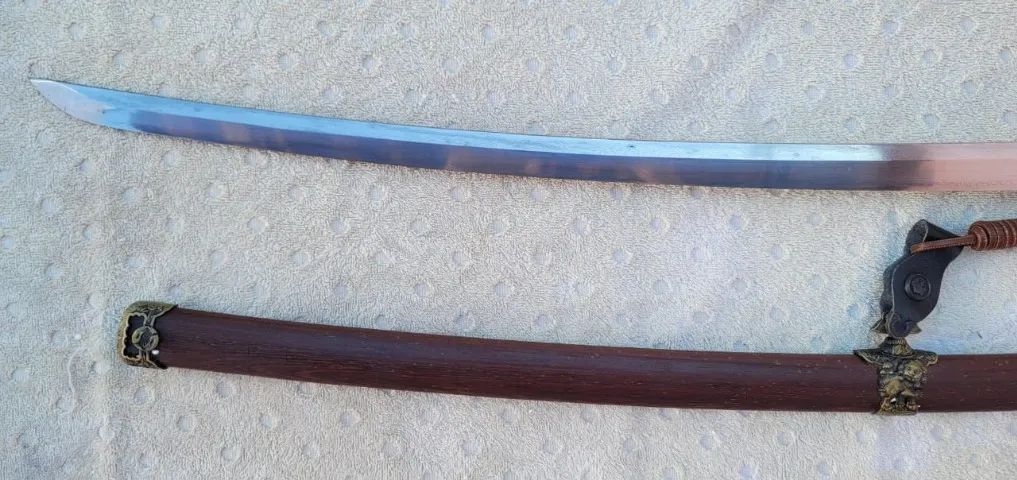 Espada com fio, com corte Chinesa importada dos USA.  - Foto 5