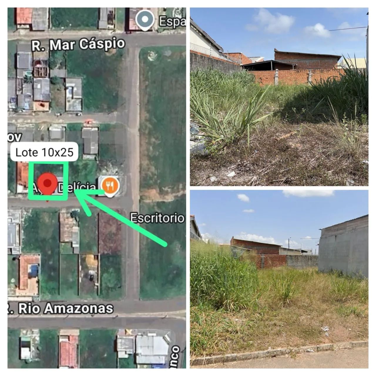 Lote no Residencial AcquaVille Santana 