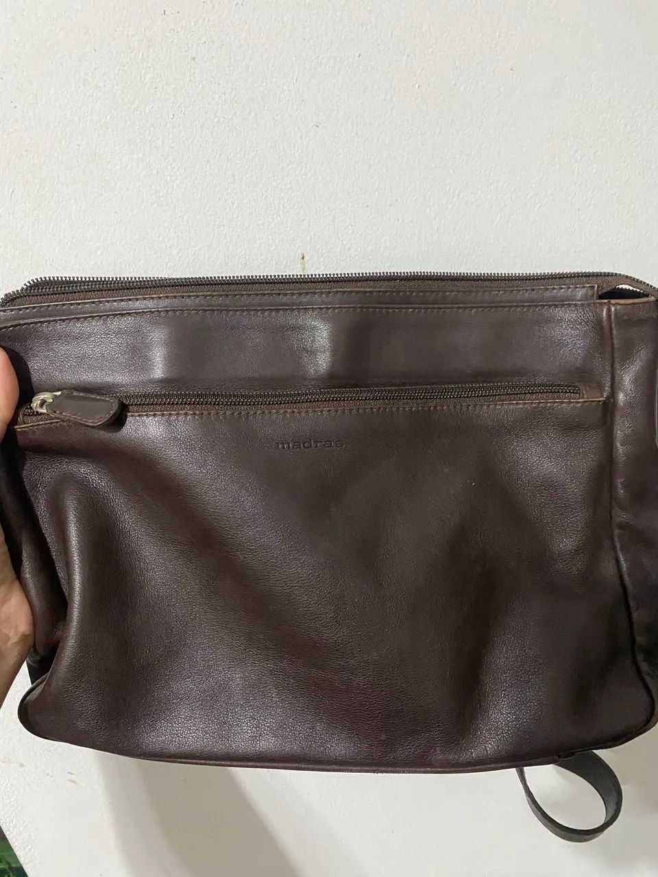 Bolsa de couro legítimo 