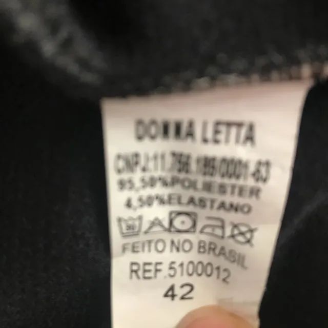 Saia Social Midi Com Babado Da Marca Donna Letta - Foto 5