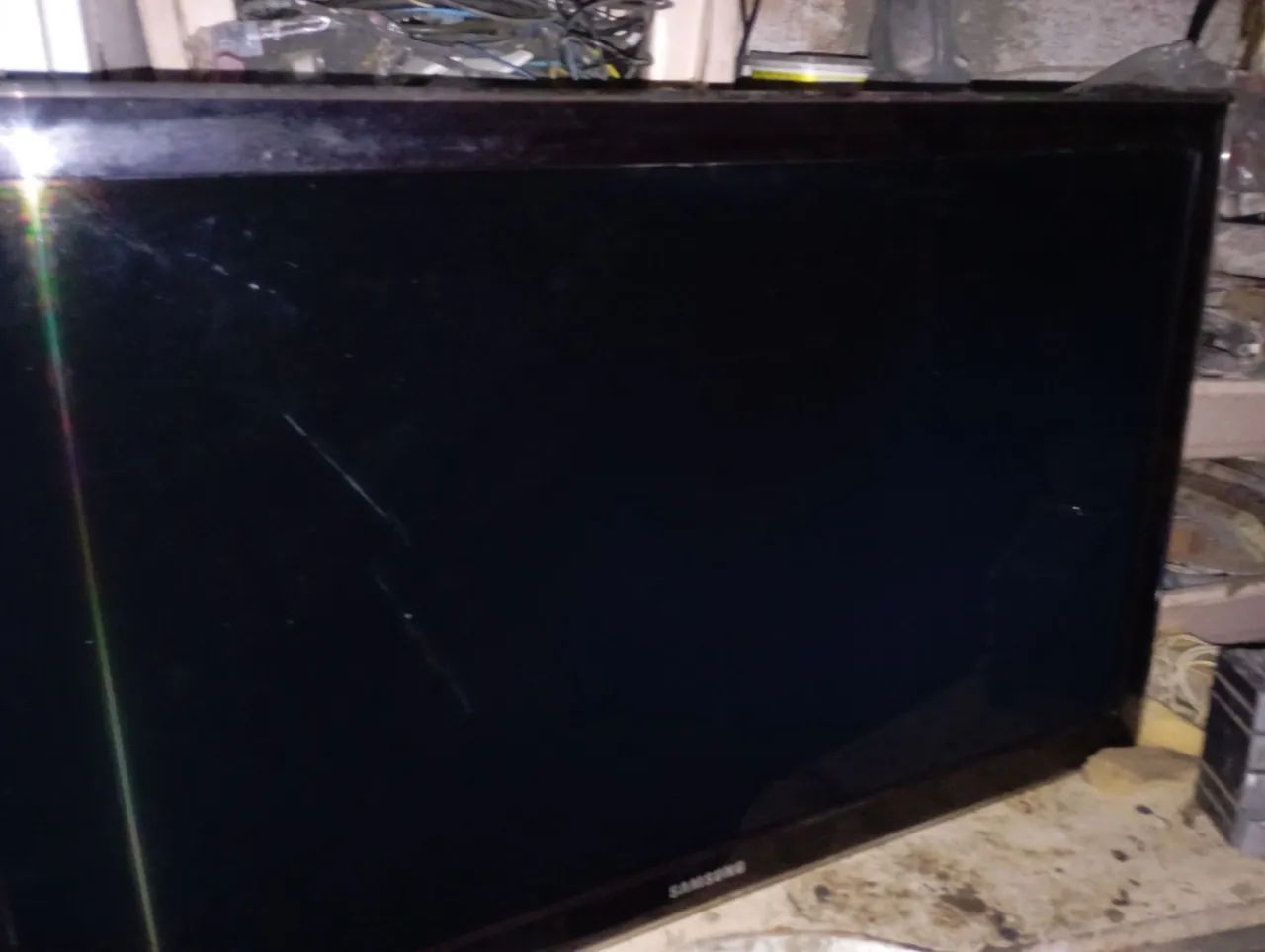 Tv Samsung 40 polegadas com defeito  - Foto 4