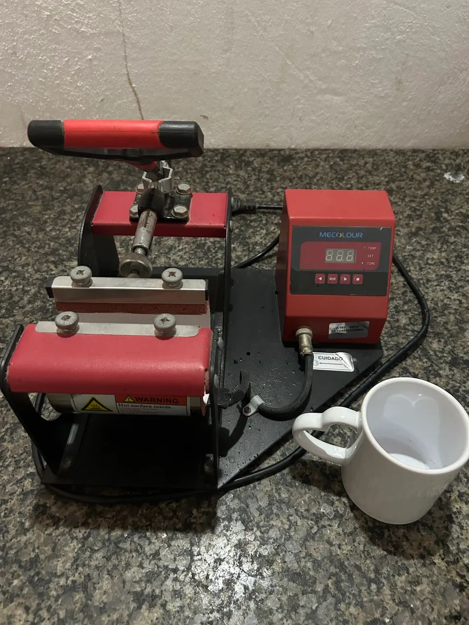 Prensa térmica para canecas   - Foto 4