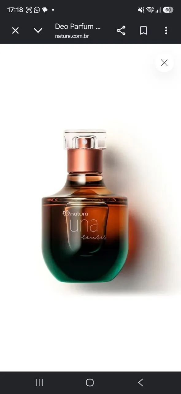 Perfume Una Senses Natura - Foto 2