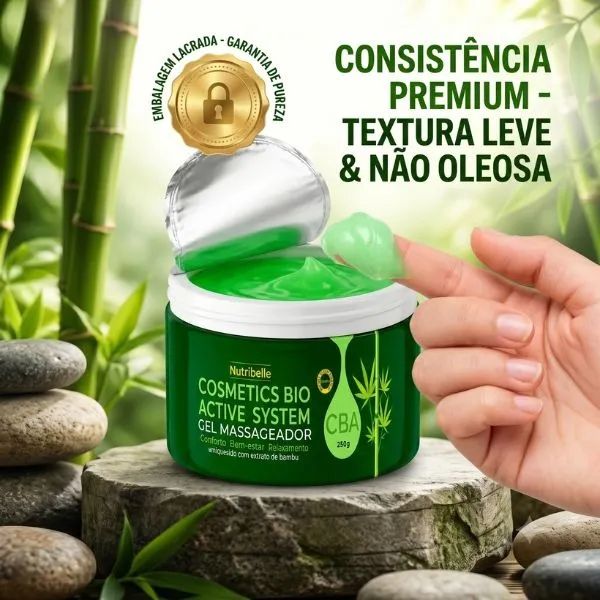 Gel Massageador Cosmects Bio Active System CBA BioInnova 250gr