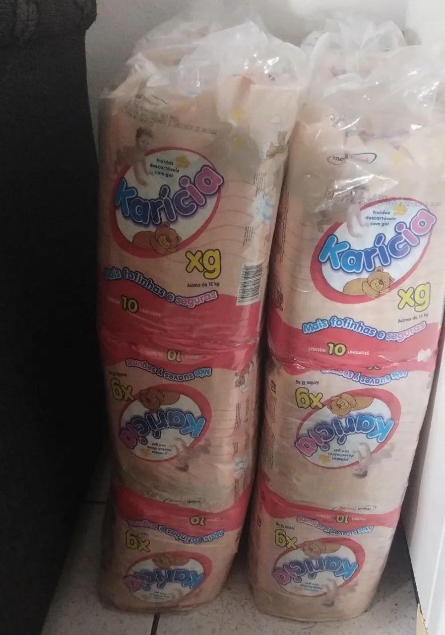 Fraldas descartável 