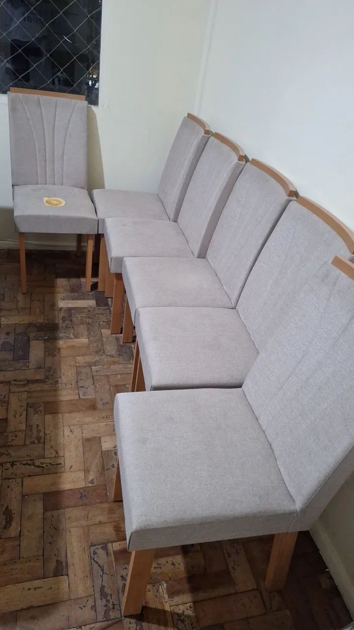 Mesa de jantar 6 lugares Squash - Foto 4