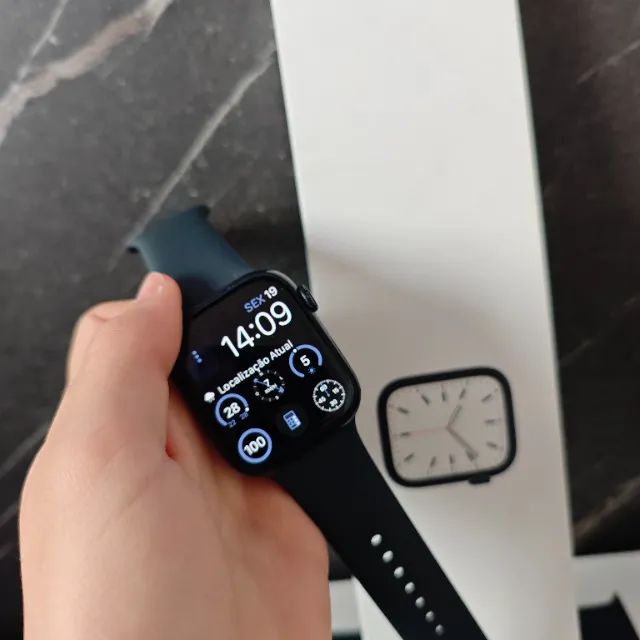 Apple Watch Series 7 45mm Midnight (Ótimo Estado) - Foto 3